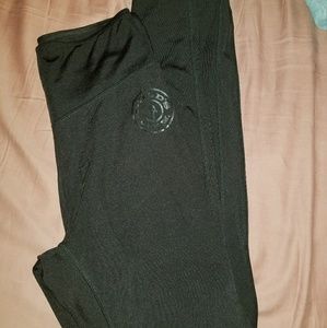 Gold's Gym x Gymshark Black Leggings